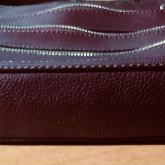 Eggplant-Colored Crossbody Bag - Picture 3 of 6